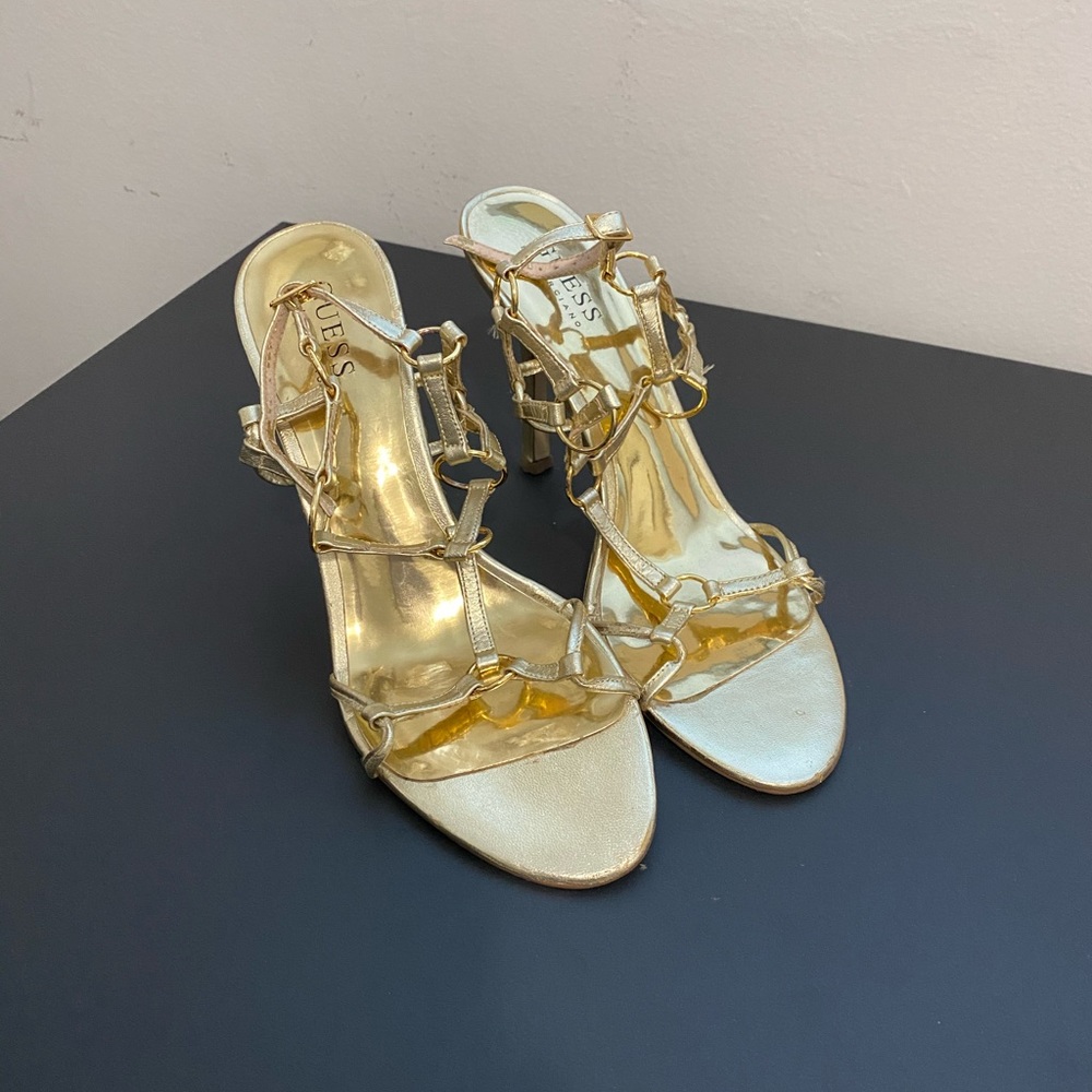 Guess Gold high heel